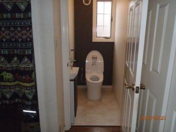 永平寺町　Ｍ様邸　トイレリフォーム・内装工事