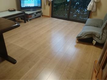 永平寺町Ｈ様邸床断熱リフォーム施工事例