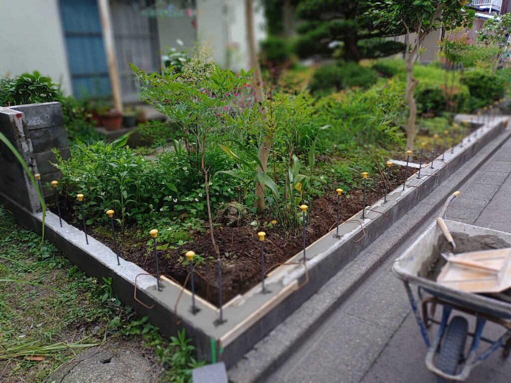 すべての部分に施しました。