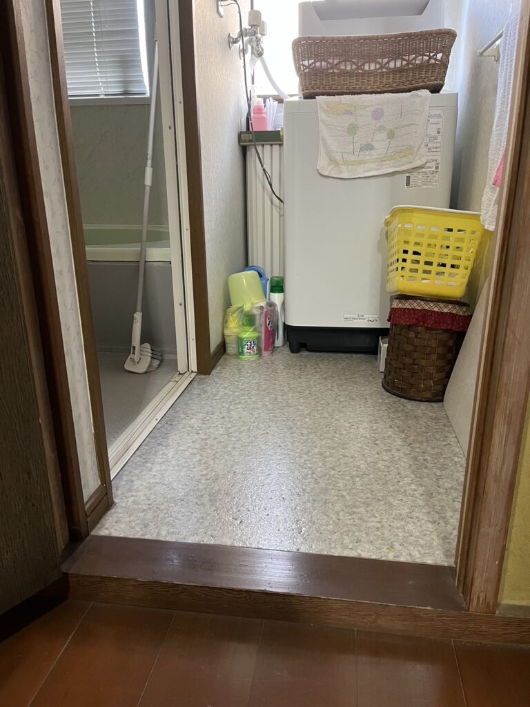 段差を解消します。