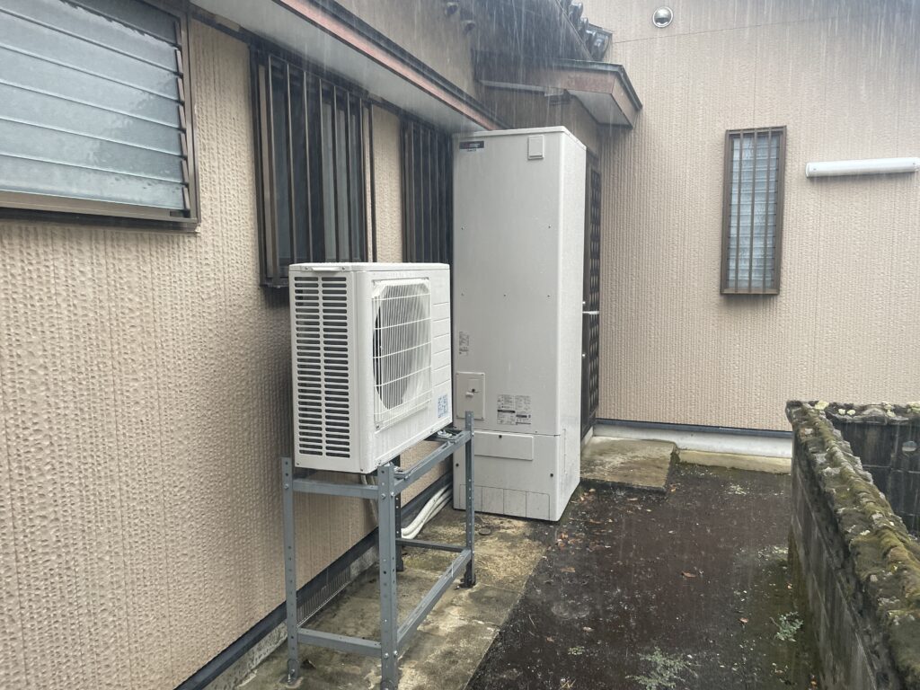 貯湯（460L）タンク内のお湯（水）は、断水・災害時に生活用水として取り出せます（飲用はできません）
補助金を活用したエコキュート入替え工事。予算上限に達し次第終了となりますので、交換時期の方はお早目に入替えをお考えください。